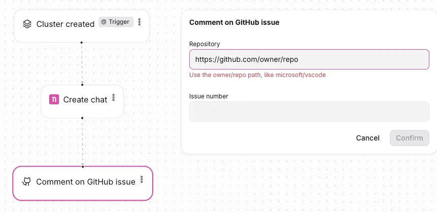 Research mode, Test hypothesis mode, Better support for GitHub in automations — image 3