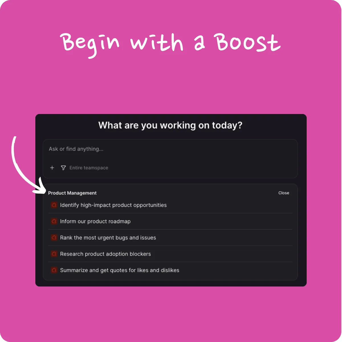 Prompt templates, Better cluster descriptions, Pretty analytics in chat, Better file upload docs in API — image 1